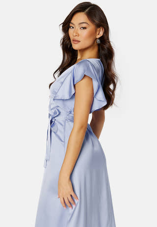 Carolina S/S V-Neck Midi Dress
