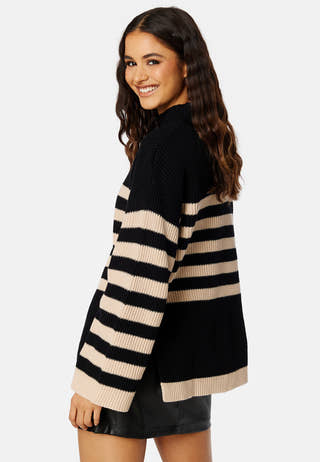 Ching High-Neck L/S Knit Top