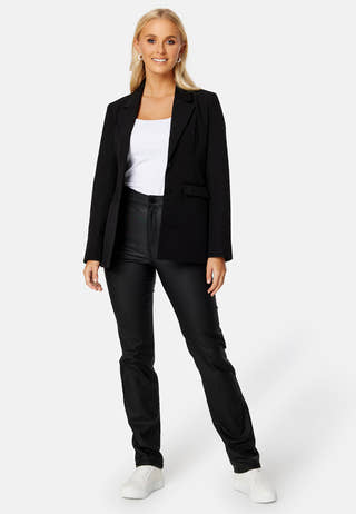 Commit Coated HW Straight Pant