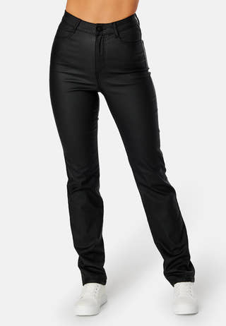 Commit Coated HW Straight Pant
