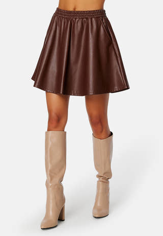 Dagmar RW Coated skater skirt