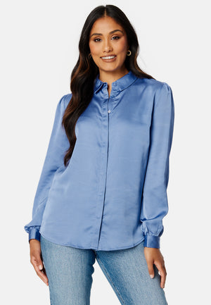 Ellette Satin L/S Shirt