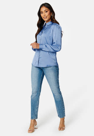 Ellette Satin L/S Shirt
