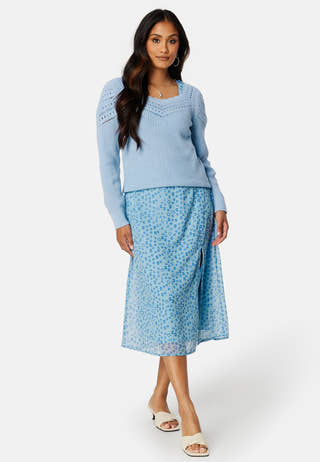 Emmy Sweetheart L/S Knit Top