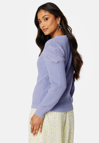 Emmy Sweetheart L/S Knit Top