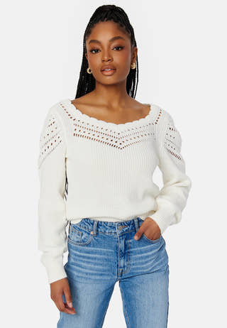 Emmy Sweetheart L/S Knit Top