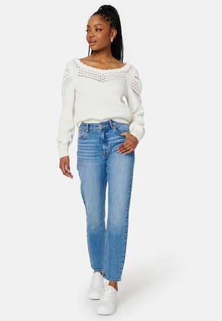 Emmy Sweetheart L/S Knit Top