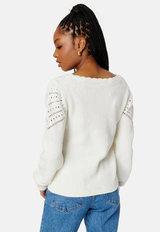 Emmy Sweetheart L/S Knit Top