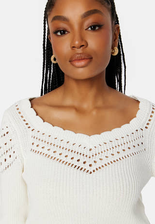 Emmy Sweetheart L/S Knit Top