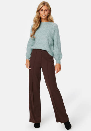 Jamina O-Neck L/S Knit Top