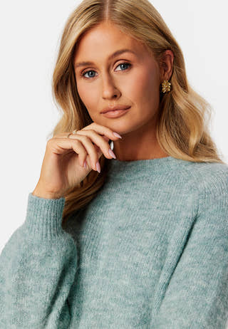 Jamina O-Neck L/S Knit Top
