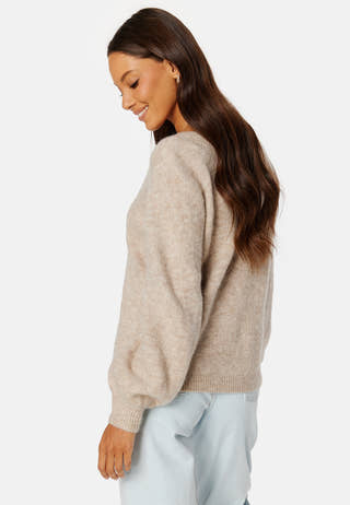 Jamina Rev V-Neck L/S Knit Top