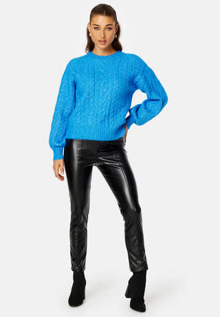 Oya O-Neck L/S Knit Top