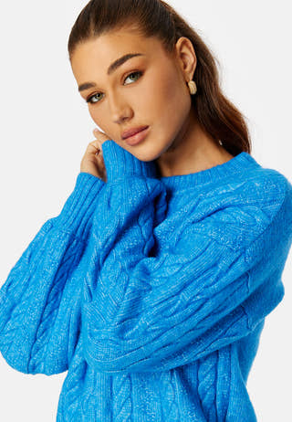 Oya O-Neck L/S Knit Top
