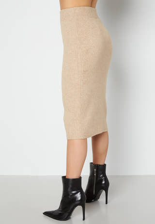 Ril Pencil HW Knit Skirt
