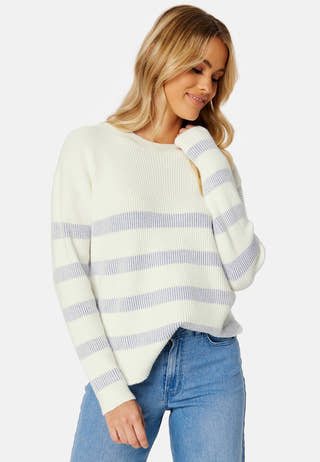 Ril Stripe L/S Knit Top