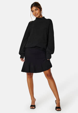 Sachin New HW Skater Knit Skirt