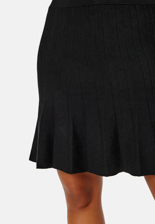 Sachin New HW Skater Knit Skirt