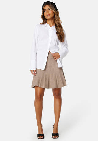 Sachin New HW Skater Knit Skirt