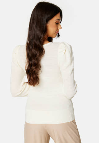See L/S Square Neck Knit