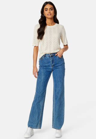 Shelley O-Neck 2/4 Knit Top