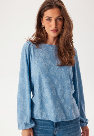 Viadele O-neck L/S TOP TOP Top