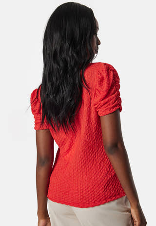 Vianine S/S Puff Sleeve top