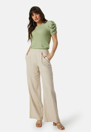Vianine S/S Puff Sleeve top