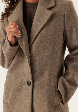 Viclaudia Button Coat