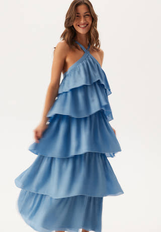 Vifiluka H/N S/L ANKLE DRESS
