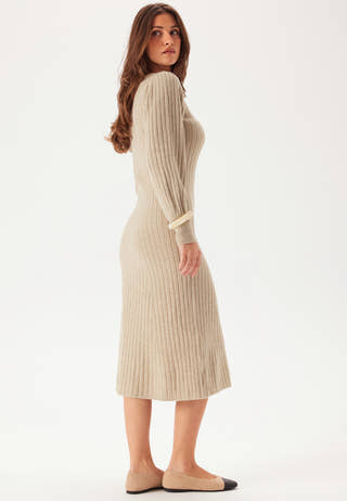 Vijacia O-neck L/S RIB KNIT MI