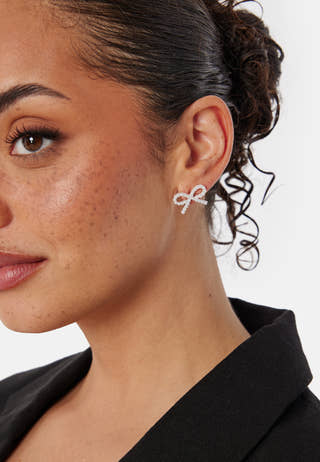 VIKYREN BOW EARRINGS/EF