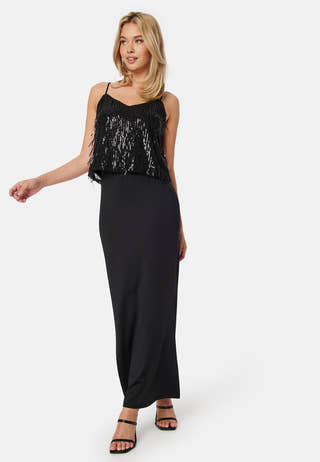 Vistara Sequin Strap Top