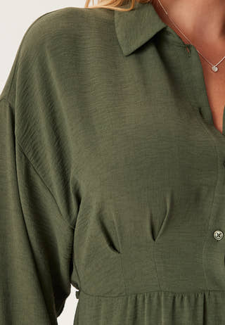 Visurashil L/S SHIRT DRESS SHI