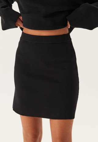Visway Short A-line Knit Skirt