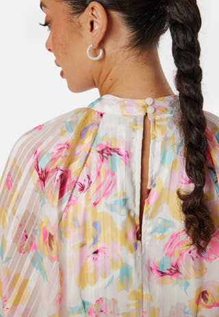 Vivoline 2/4 midi flounce dress