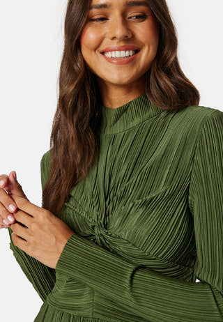 Olinda High Neck Long Dress