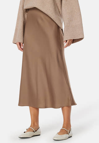 Yaspella High Waist Midi Skirt