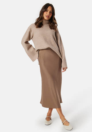 Yaspella High Waist Midi Skirt