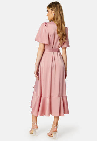 Thea 2/4 Midi Wrap Dress
