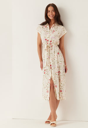 Yasasina Cs Midi Belt Dress