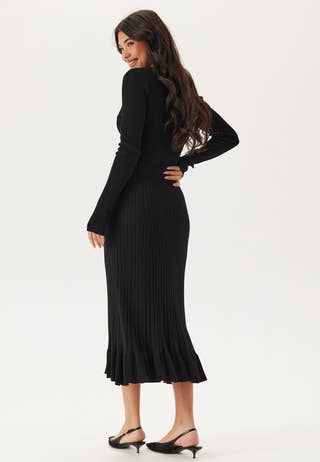 Yasmikke Ls Midi Knit Dress S.