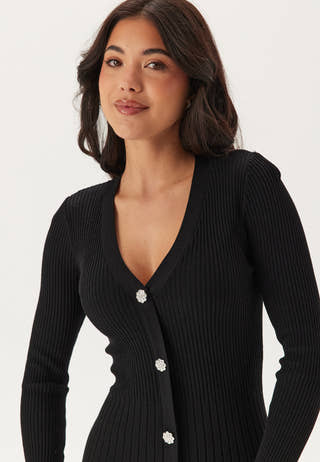 Yasmikke Ls Midi Knit Dress S.