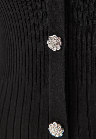 Yasmikke Ls Midi Knit Dress S.