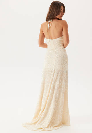 Yasmira Strap Train Dress